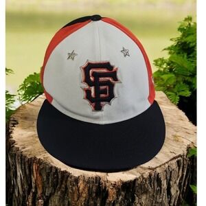 San Francisco Giants New Era MLB All-Star Game Baseball Cap White Orange Black